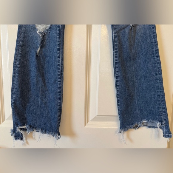 Mother The Insider Crop Step Chew Jeans in Dancing on Coals Size 23 - Picture 13 of 13